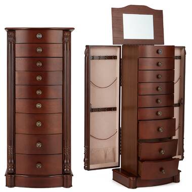 Jewelry store dresser organizer